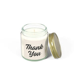 Thank You Personalized Tin Candle – Custom Scented Candle Gift, Appreciation Keepsake for Special Occasions, Thoughtful Gift for Friends & Family - Cocoon Candles