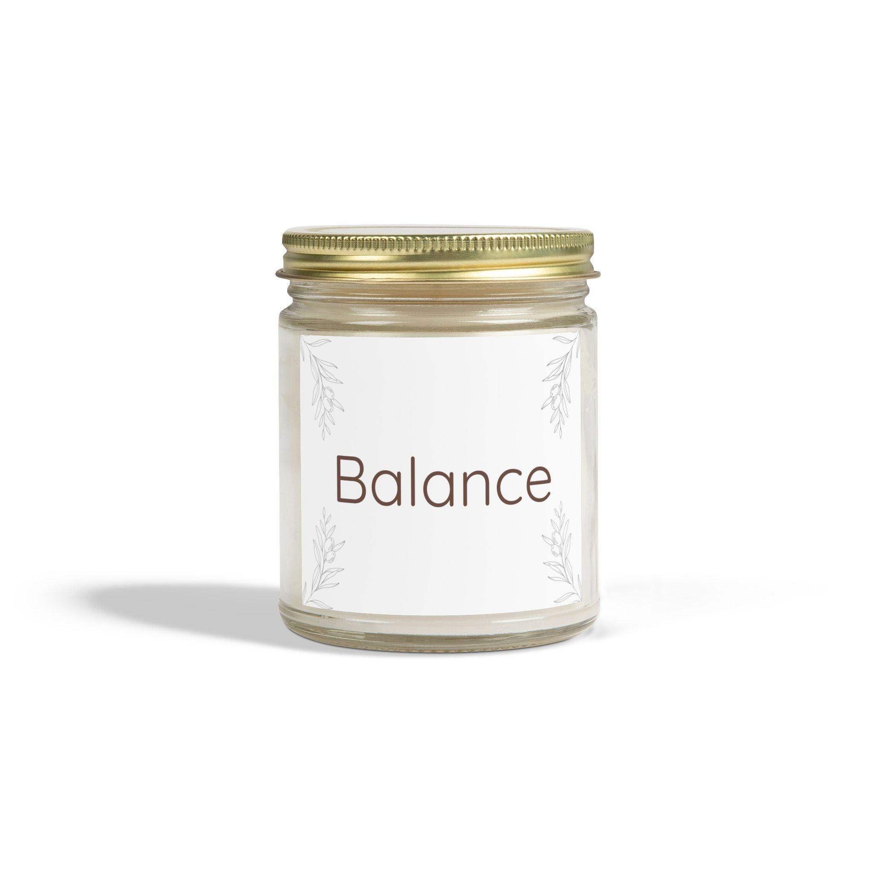 Balance Scented Candles, Coconut Apricot Wax Candle, 4oz and 9oz Amber & Clear Vessels with Gold Lid, 20-50 Hr Burn 9 Luxurious Scents - Cocoon Candles