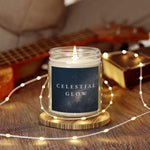 Celestial Glow Aromatherapy Candle for Home Decor, 4oz and 9oz Coconut Apricot Wax Candle, Decorative Scented Candle, Unique Festive Candle - Cocoon Candles