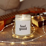 Feel Good Personalized Tin Candle – Custom Scented Candle Gift, Relaxing Aromatherapy for Positivity, Wellness, and Self-Care - Cocoon Candles