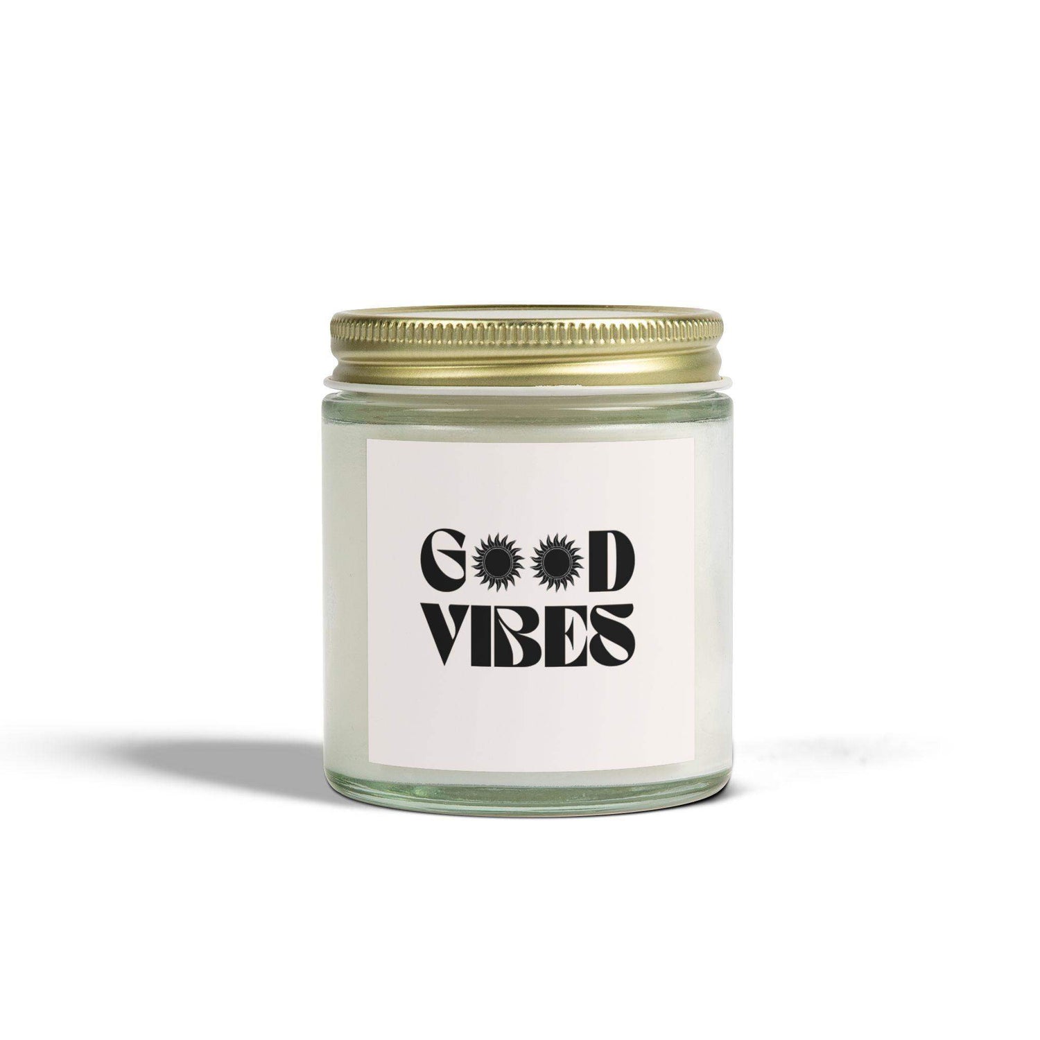 Good Vibes Personalized Tin Candle – Custom Scented Candle Gift, Positive Energy Decor, Uplifting Aromatherapy Keepsake - Cocoon Candles