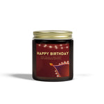 Happy Birthday Aromatherapy Candle for Home Decor, 4oz and 9oz Coconut Apricot Wax Candle, Unique Festive Candle, Decorative Scented Candle - Cocoon Candles