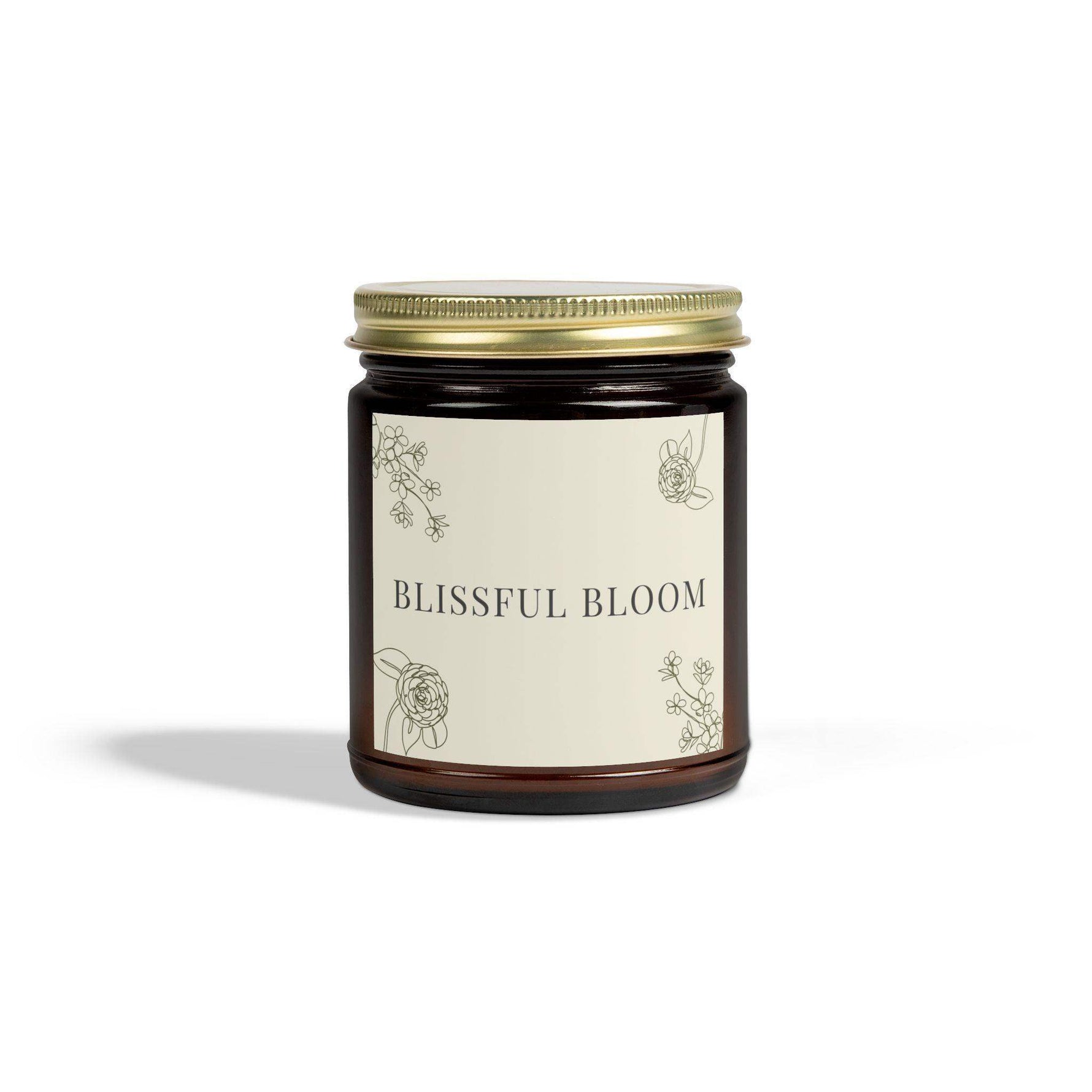 Blissful Bloom Aromatherapy Candle for Home Decor, 4oz and 9oz Coconut Apricot Wax Candle, Holiday Unique Candle, Decorative Scented Candle - Cocoon Candles