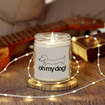 Oh My Dog! Personalized Tin Candle – Custom Scented Gift for Dog Lovers, Pet Parent Keepsake, Fun & Adorable Decor - Cocoon Candles