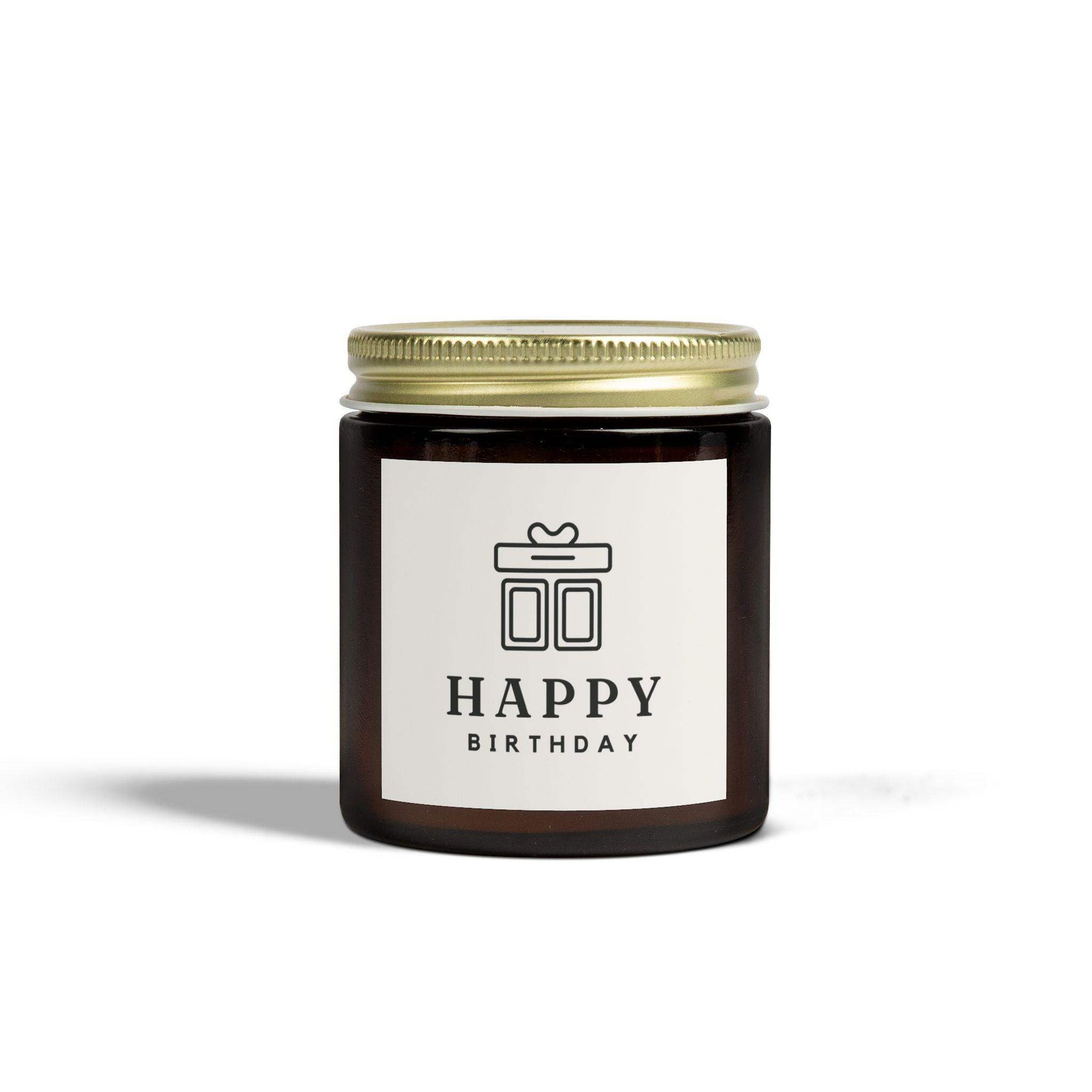 Happy Birthday Unique Candles, Coconut Apricot Soy Wax Unique Candles Housewarming Gift, Handmade Luxury Scented Candles Home Decor - Cocoon Candles