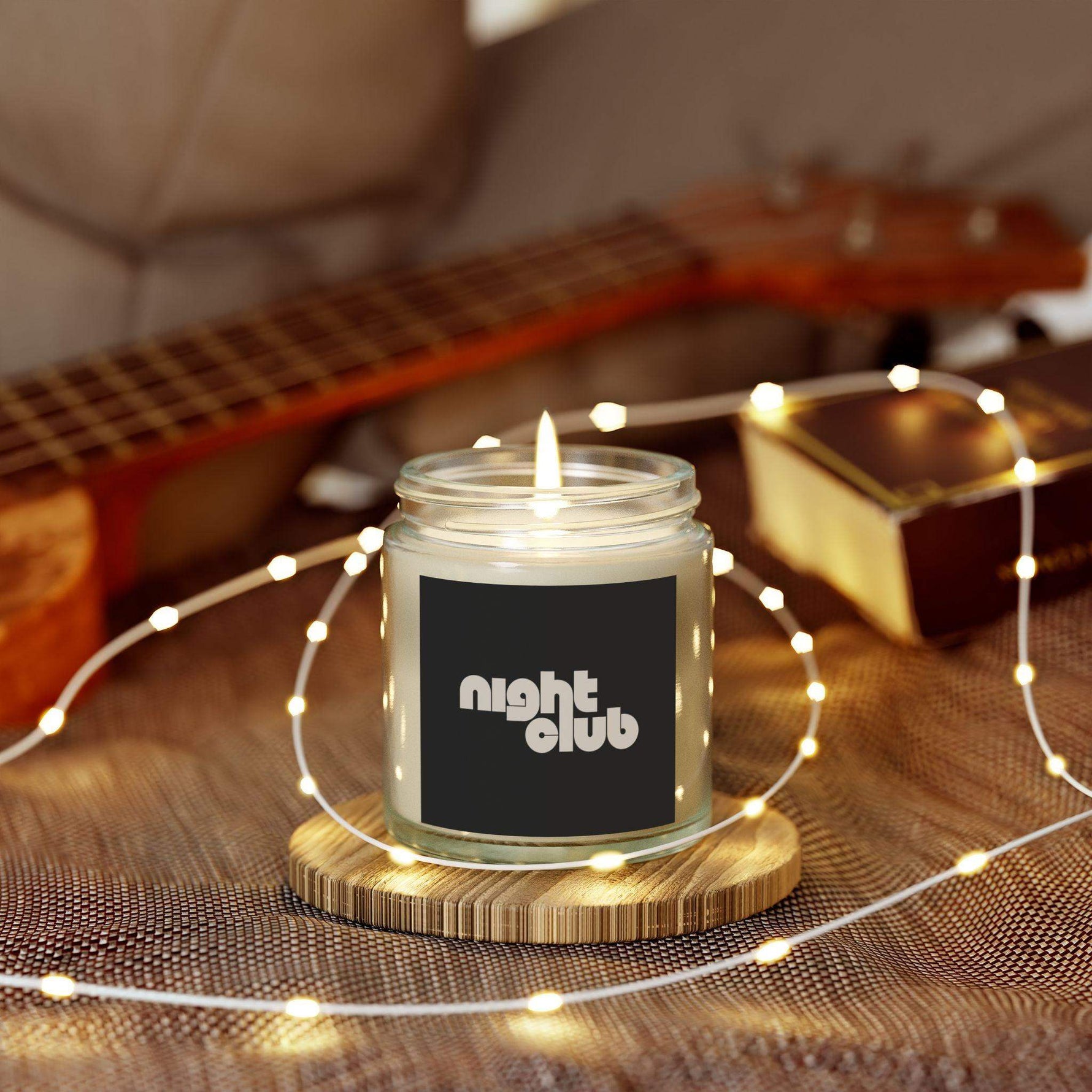 Night Club Aromatherapy Candle, Coconut Apricot Wax Scented Candle, Eco-Friendly Home Decoration, Party Decorative Candles Farmhouse Decor - Cocoon Candles