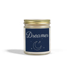 Dreamer Scented Candle, Coconut Apricot Wax Candle, 4oz & 9oz Long-Lasting Burn Candle, 9 Scents Clear Vessel with Gold Lid Candle Cozy Gift - Cocoon Candles