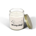 Oh My Dog! Personalized Tin Candle – Custom Scented Gift for Dog Lovers, Pet Parent Keepsake, Fun & Adorable Decor - Cocoon Candles