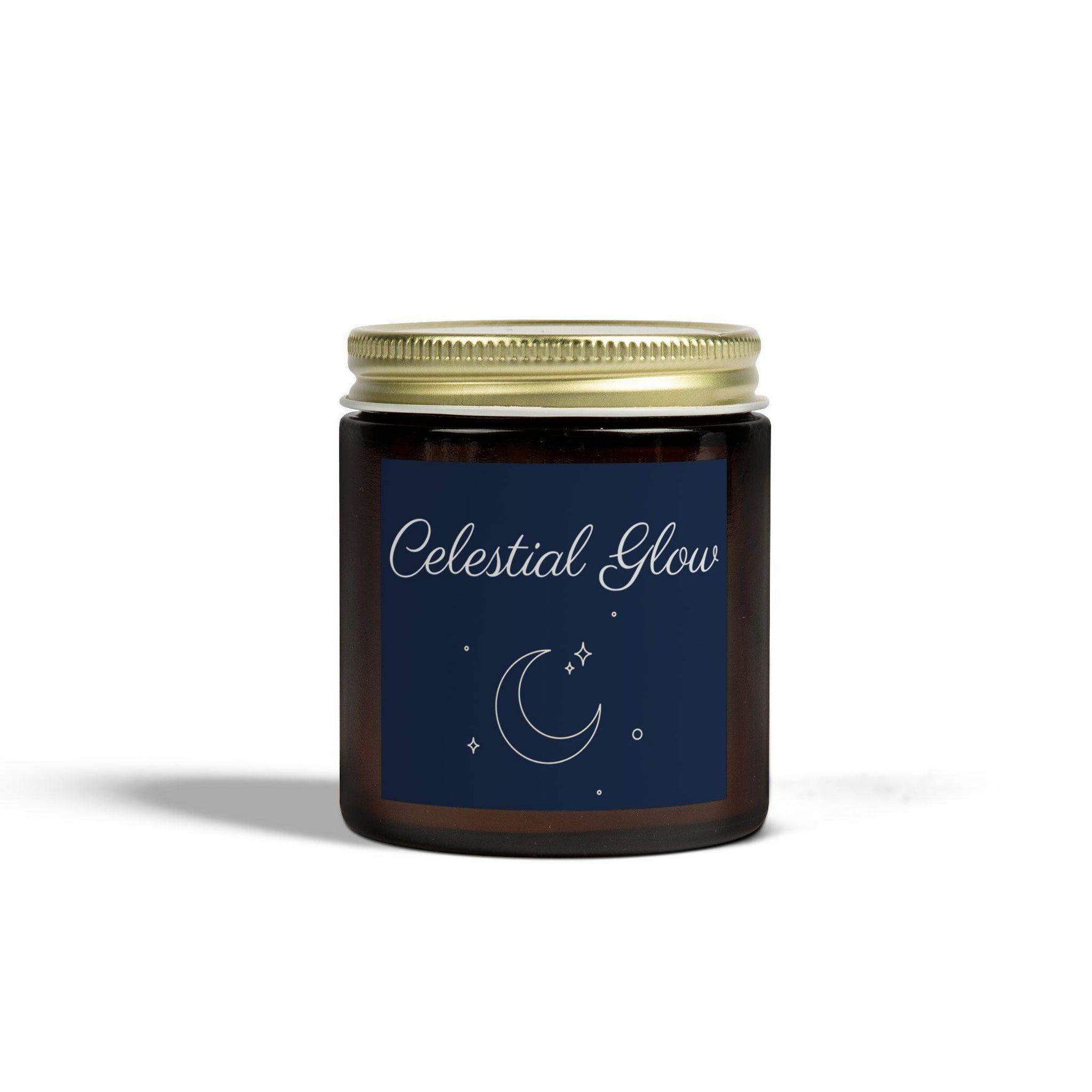 Celestial Glow Aromatherapy Candle for Home Decor, 4oz and 9oz Coconut Apricot Wax Candle, Decorative Scented Candle, Holiday Unique Candle - Cocoon Candles