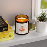 Happy New Year Aromatherapy Candles, Party Decorative Candles Farmhouse Decor, Eco-Friendly Home Decor, Coconut Apricot Wax Scented Candles - Cocoon Candles