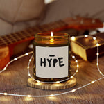 Hype Personalized Tin Candle – Custom Bold Scented Candle Gift, Modern Design for Celebrations, Motivational Decor & Unique Keepsake - Cocoon Candles