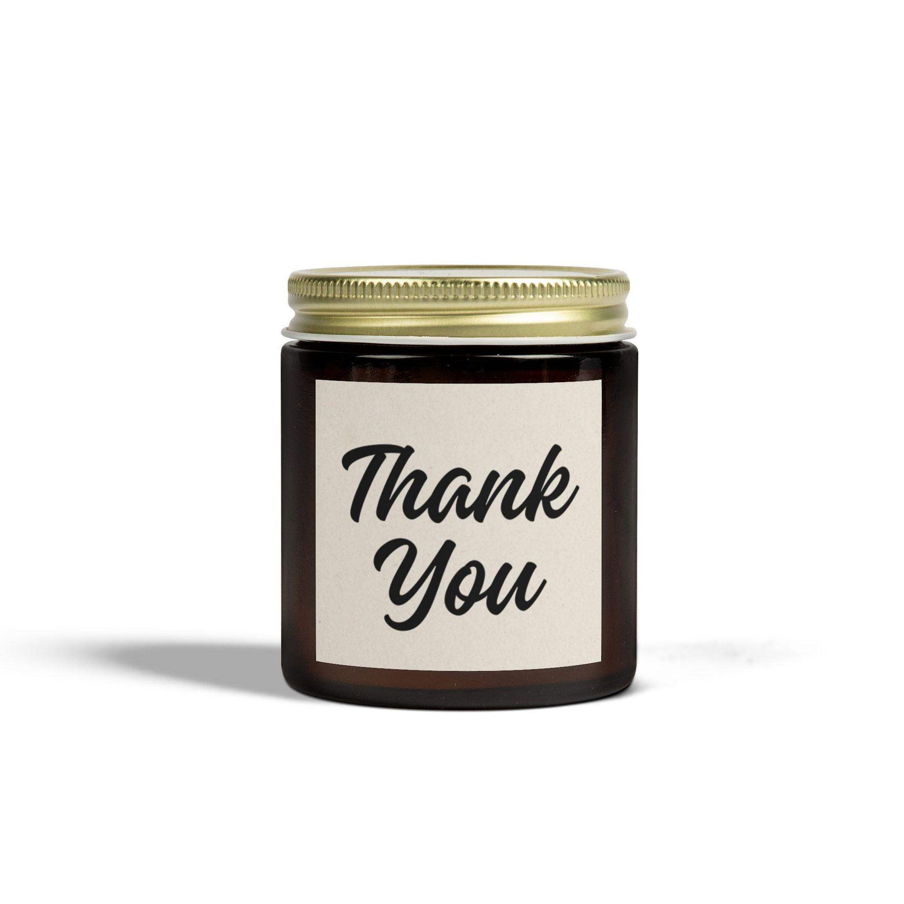 Thank You Personalized Tin Candle – Custom Scented Candle Gift, Appreciation Keepsake for Special Occasions, Thoughtful Gift for Friends & Family - Cocoon Candles