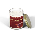 Happy Birthday Aromatherapy Candle for Home Decor, 4oz and 9oz Coconut Apricot Wax Candle, Unique Festive Candle, Decorative Scented Candle - Cocoon Candles