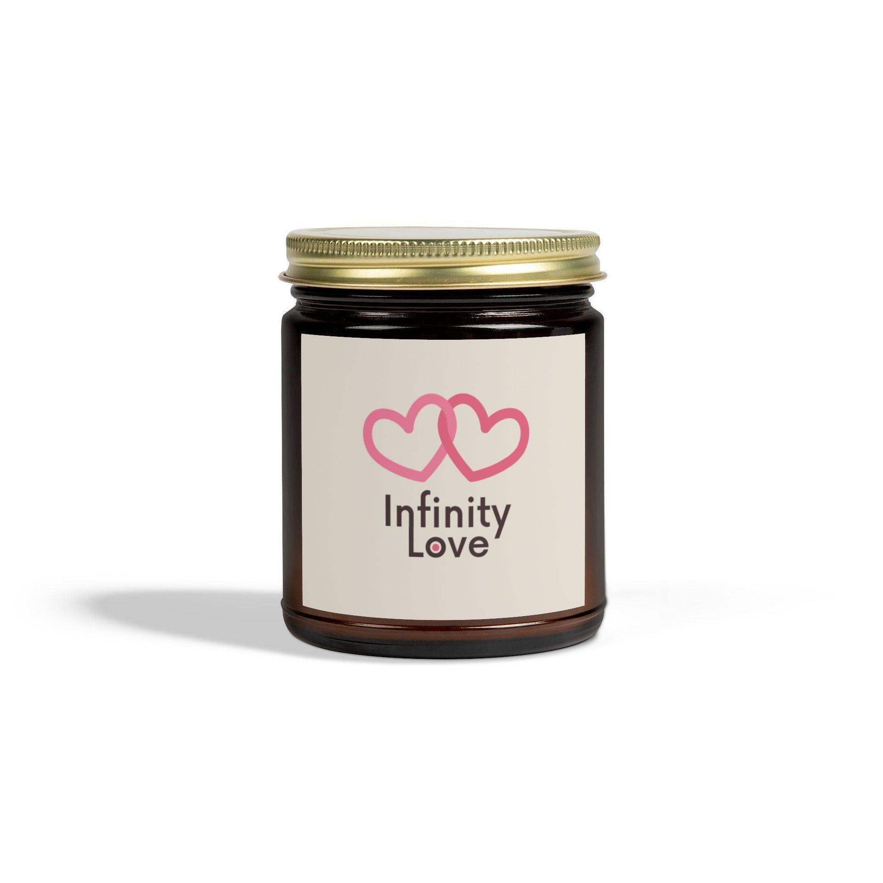 Infinity Love Personalized Tin Candle – Custom Scented Gift, Eternal Love Keepsake, Romantic Candle for Couples, Anniversaries & Special Moments - Cocoon Candles