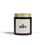 Star Glass Scented Candles, Coconut Apricot Candles for Home Outdoor Use, Natural Soy Wax Home Fragrance Decor Gift, Luxury Scented Candles - Cocoon Candles