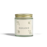 Elegance Aromatherapy Candle for Home Decor, 4 oz and 9 oz Coconut Apricot Wax Candle, Holiday Unique Candle, Decorative Scented Candle - Cocoon Candles