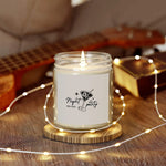 Night Party Unique Candles, Coconut Apricot Soy Wax Unique Candles Housewarming Gift, Handmade Luxury Scented Candles Home Decoration - Cocoon Candles