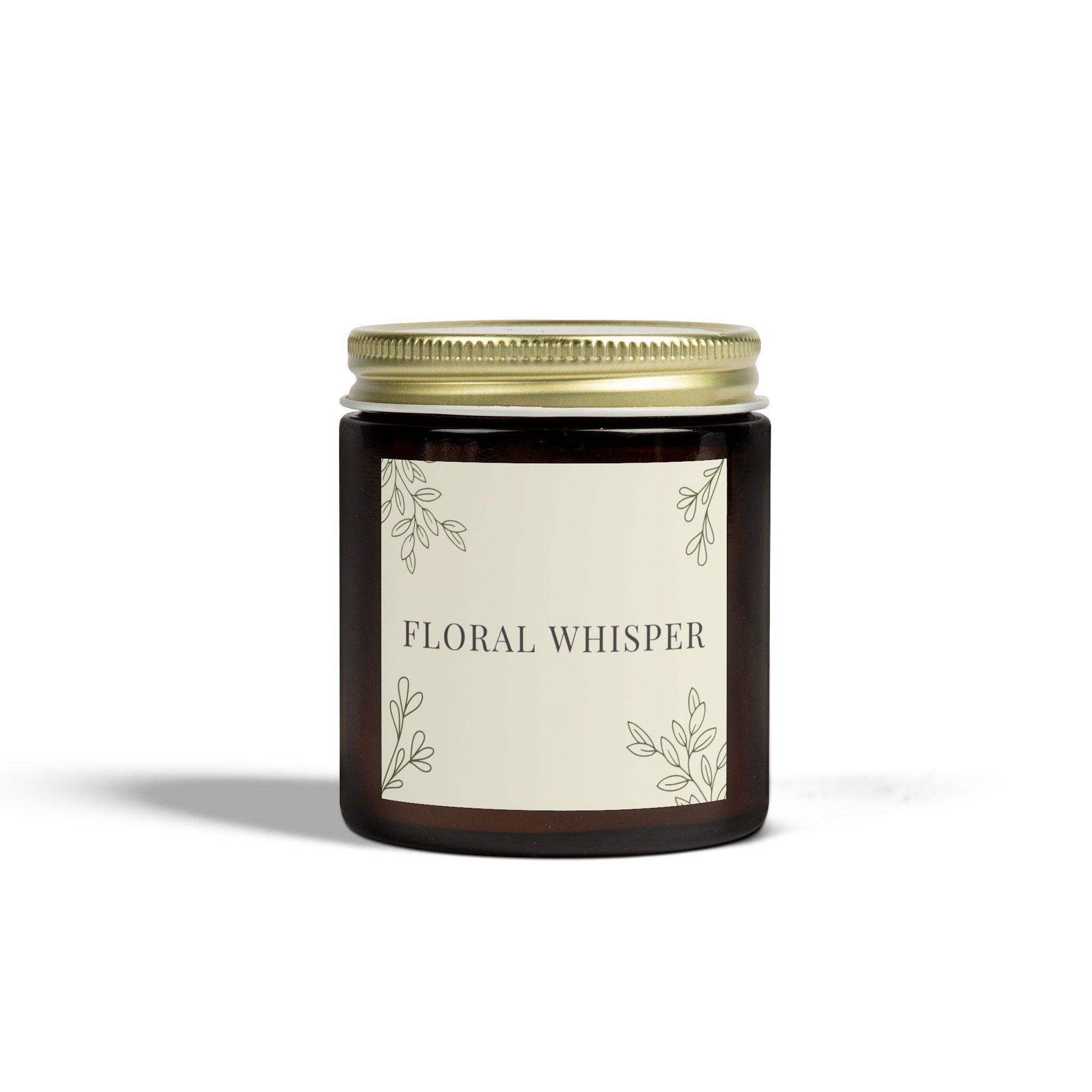 Floral Whisper Scented Candle for Home, Coconut Apricot Wax Aromatherapy Candle, Holiday Unique Candle, 4oz and 9oz Decorative Candle - Cocoon Candles