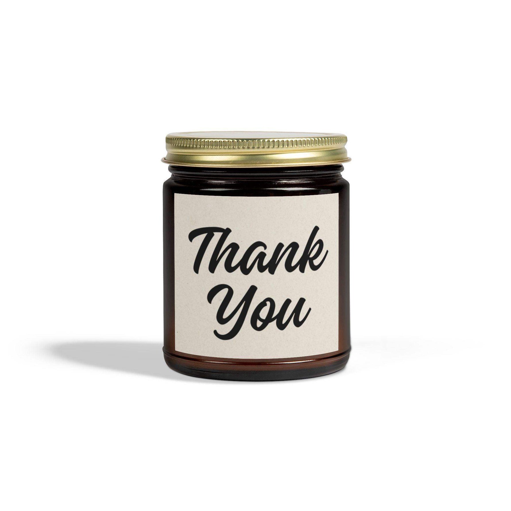 Thank You Personalized Tin Candle – Custom Scented Candle Gift, Appreciation Keepsake for Special Occasions, Thoughtful Gift for Friends & Family - Cocoon Candles