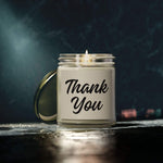 Thank You Personalized Tin Candle – Custom Scented Candle Gift, Appreciation Keepsake for Special Occasions, Thoughtful Gift for Friends & Family - Cocoon Candles