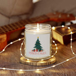 Christmas Tree Decorative Candles Housewarming Gift, Handmade Luxury Scented Candles, Coconut Apricot Soy Wax Unique Candles Holiday Gift - Cocoon Candles