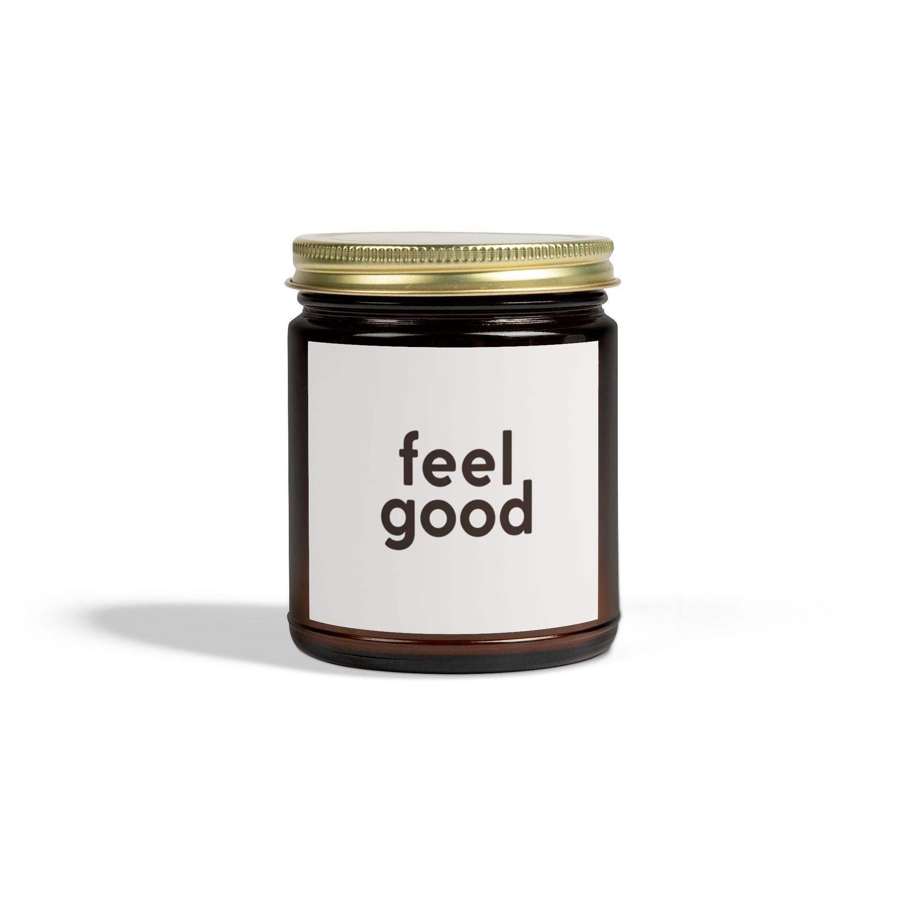 Feel Good Personalized Tin Candle – Custom Scented Candle Gift, Relaxing Aromatherapy for Positivity, Wellness, and Self-Care - Cocoon Candles