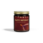 Happy Birthday Aromatherapy Candle for Home Decor, 4oz and 9oz Coconut Apricot Wax Candle, Unique Festive Candle, Decorative Scented Candle - Cocoon Candles