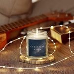 Celestial Glow Aromatherapy Candle for Home Decor, 4oz and 9oz Coconut Apricot Wax Candle, Decorative Scented Candle, Unique Festive Candle - Cocoon Candles