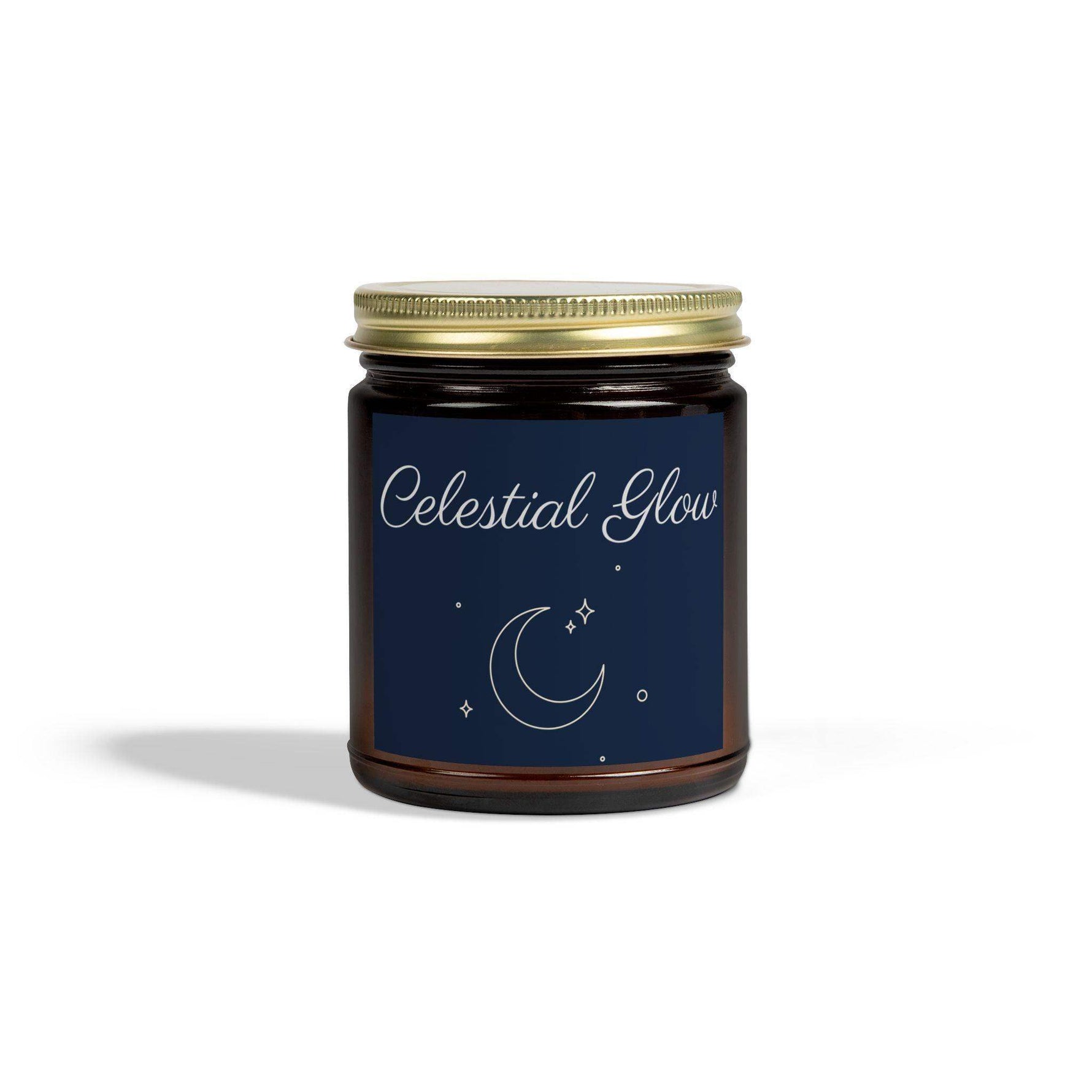 Celestial Glow Aromatherapy Candle for Home Decor, 4oz and 9oz Coconut Apricot Wax Candle, Decorative Scented Candle, Holiday Unique Candle - Cocoon Candles