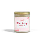 I Am Sorry Forgive Me Romantic Candle for Couples, Coconut Apricot Wax Candle, Scented Candle for Home Decor, Valentine's Day Gift Candle - Cocoon Candles