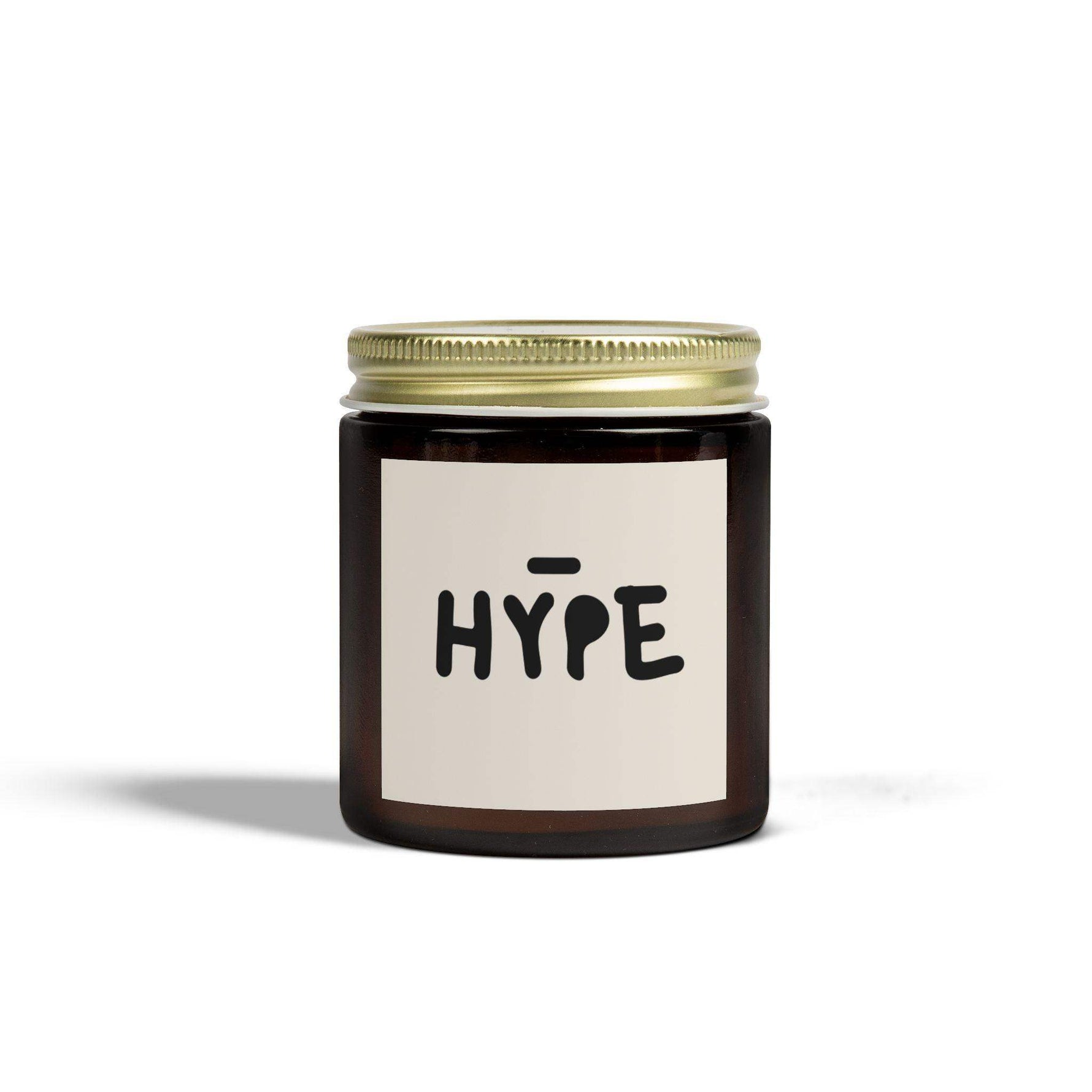 Hype Personalized Tin Candle – Custom Bold Scented Candle Gift, Modern Design for Celebrations, Motivational Decor & Unique Keepsake - Cocoon Candles