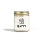 Happy Birthday Unique Candles, Coconut Apricot Soy Wax Unique Candles Housewarming Gift, Handmade Luxury Scented Candles Home Decor - Cocoon Candles