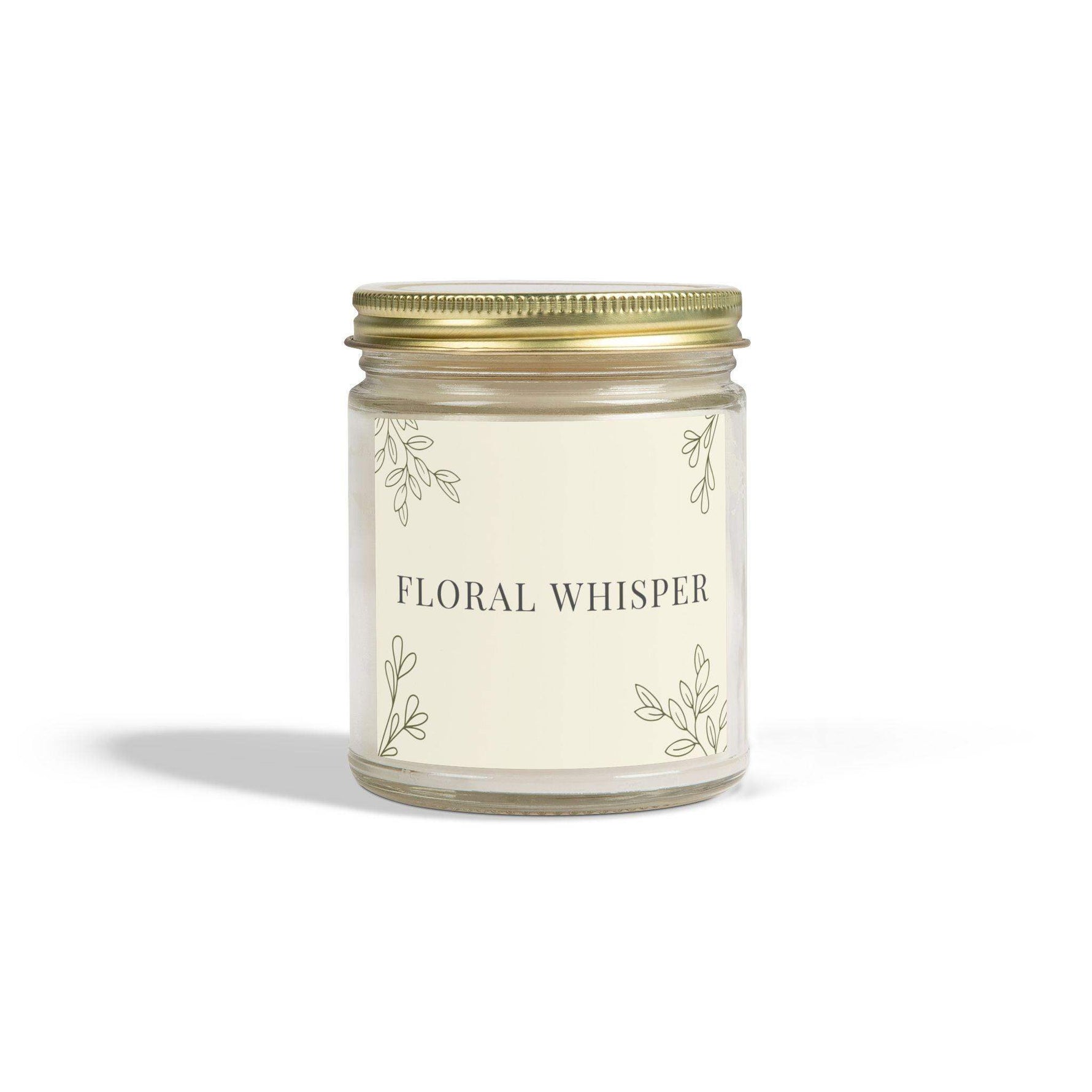 Floral Whisper Scented Candle for Home, Coconut Apricot Wax Aromatherapy Candle, Holiday Unique Candle, 4oz and 9oz Decorative Candle - Cocoon Candles