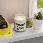 Thank You Personalized Tin Candle – Custom Scented Candle Gift, Appreciation Keepsake for Special Occasions, Thoughtful Gift for Friends & Family - Cocoon Candles