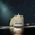 Oh My Dog! Personalized Tin Candle – Custom Scented Gift for Dog Lovers, Pet Parent Keepsake, Fun & Adorable Decor - Cocoon Candles