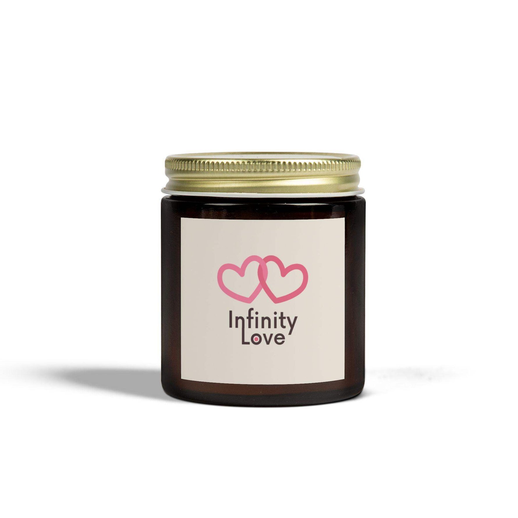 Infinity Love Personalized Tin Candle – Custom Scented Gift, Eternal Love Keepsake, Romantic Candle for Couples, Anniversaries & Special Moments - Cocoon Candles