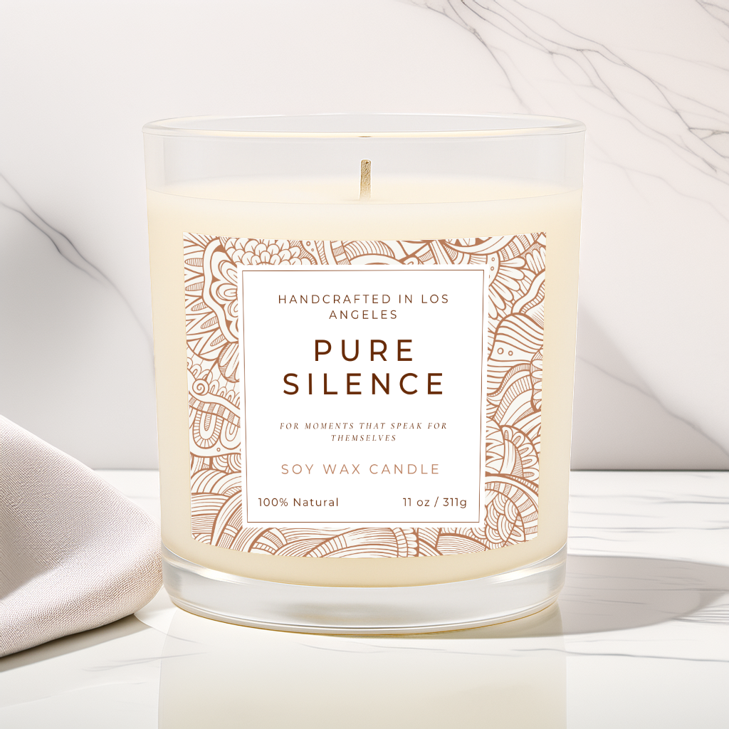 Pure Silence – Unscented Soy Candle